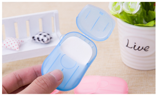 20pcs Random Disinfecting Soap Paper Foaming Soap - Image 2