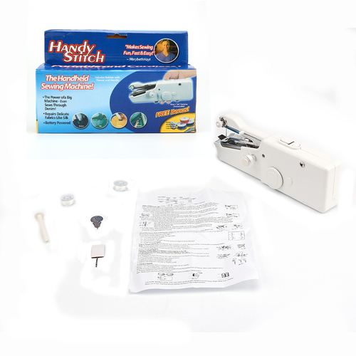 Portable Handheld Sewing Machine with Accessories - Image 2