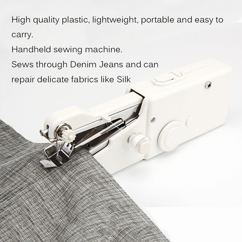Portable Handheld Sewing Machine with Accessories - Image 3