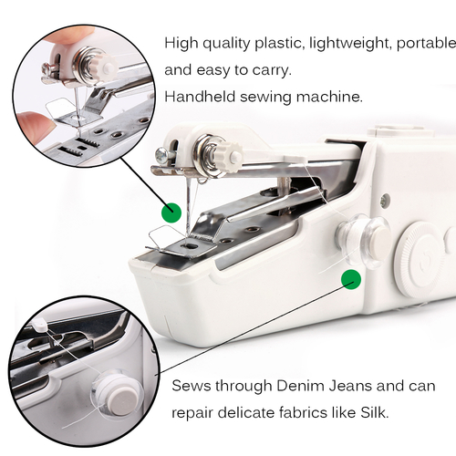 Portable Handheld Sewing Machine with Accessories - Image 4