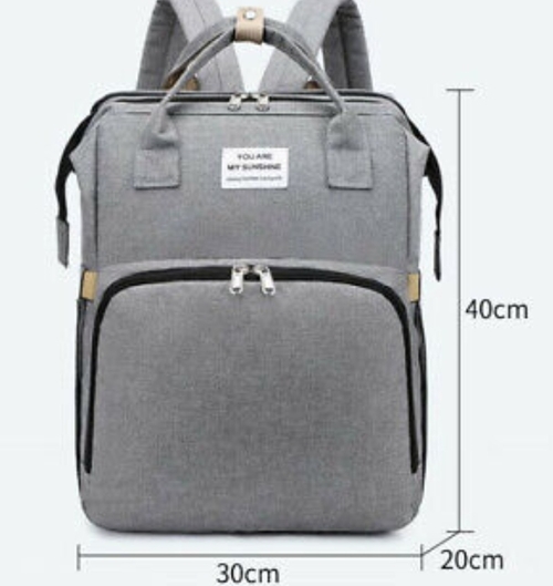 Stroller Diaper Bag with Baby Bed - Image 6