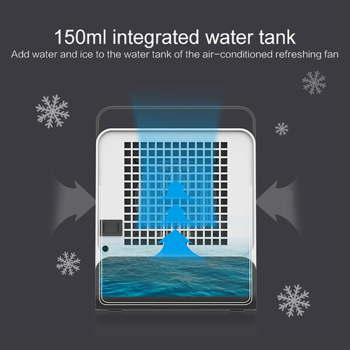 USB Mini Negative Ion Cool Fan Air Conditioner - Image 4