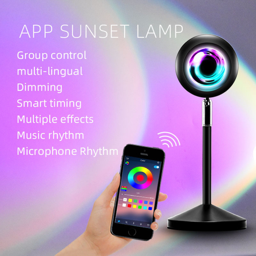 APP/Remote Control Sunset Lamp Rainbow Sunset Lamp - Image 5