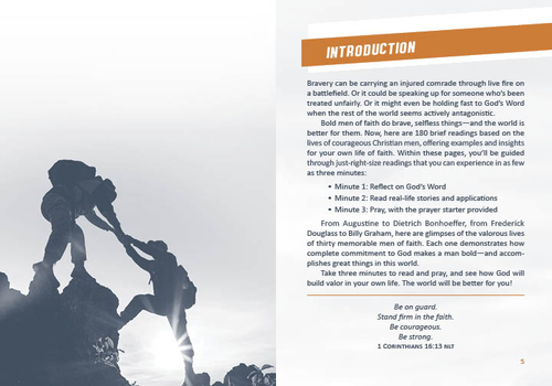 3-Minute Devotions: Bold Men of Faith - Image 2