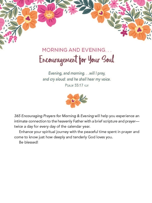 365 Encouraging Prayers for Morning and Evening - Image 2