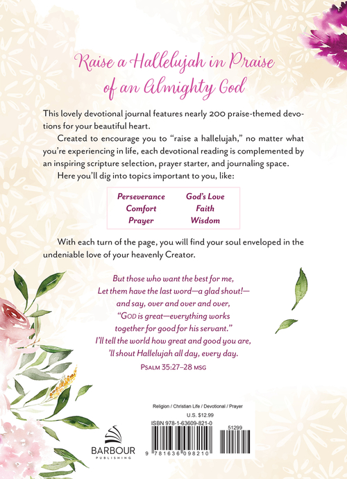 Raise a Hallelujah Prayer and Praise Journal - Image 3