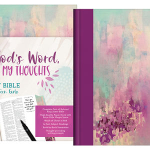 God's Word, My Thoughts KJV Bible for Teen Girls