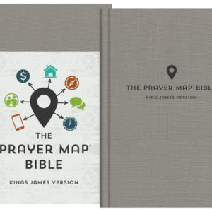 The KJV Prayer Map® Bible [Gray Weave]