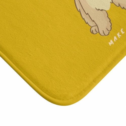 Life is Great, Dogs Make it Better Bath Mat - Image 3