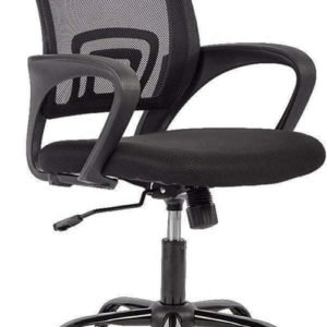 Ergonomic Mesh Office Chair With Lumbar Support Black