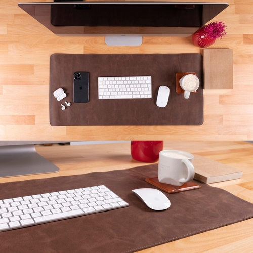 Rawlins Leather Desk Pads - 36x19 and 14.6x31.5 Inches - Image 7
