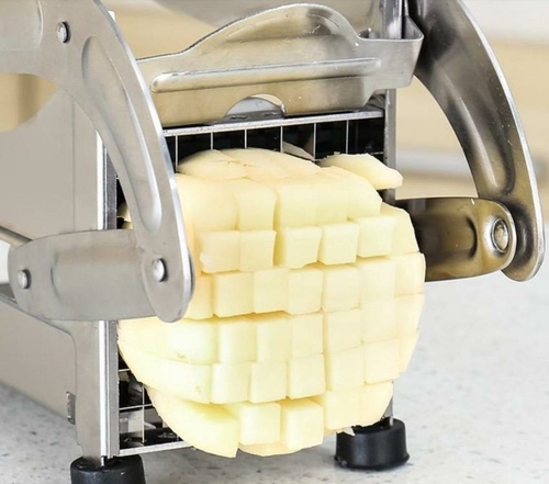 Stainless Steel French Fries and Potato Cutter with 2 Different Blades - Image 5