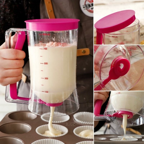 Batter Dispenser Pancake, Cupcake, Muffin Measuring Tool - Image 2