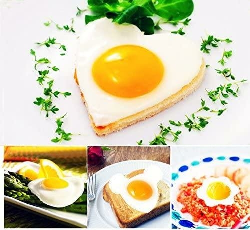 Stainless Steel 5 pc Egg and Pancake Mold Set - Image 10