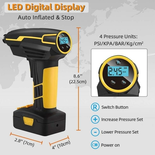 Portable Tire Inflator Air Pump - Image 18