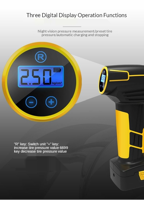 Portable Tire Inflator Air Pump - Image 4