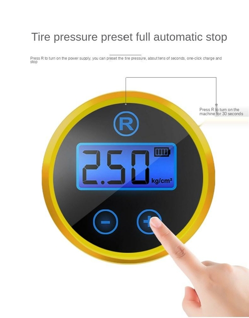 Portable Tire Inflator Air Pump - Image 5