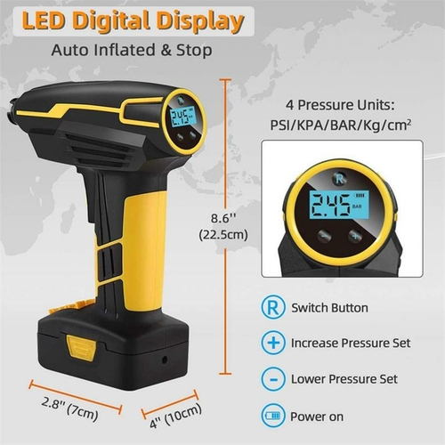 Portable Tire Inflator Air Pump - Image 12