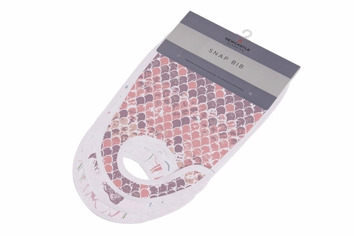 Under The Sea Bamboo Muslin Snap Bibs 3PK - Image 6
