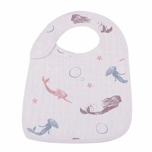 Under The Sea Bamboo Muslin Snap Bibs 3PK - Image 5